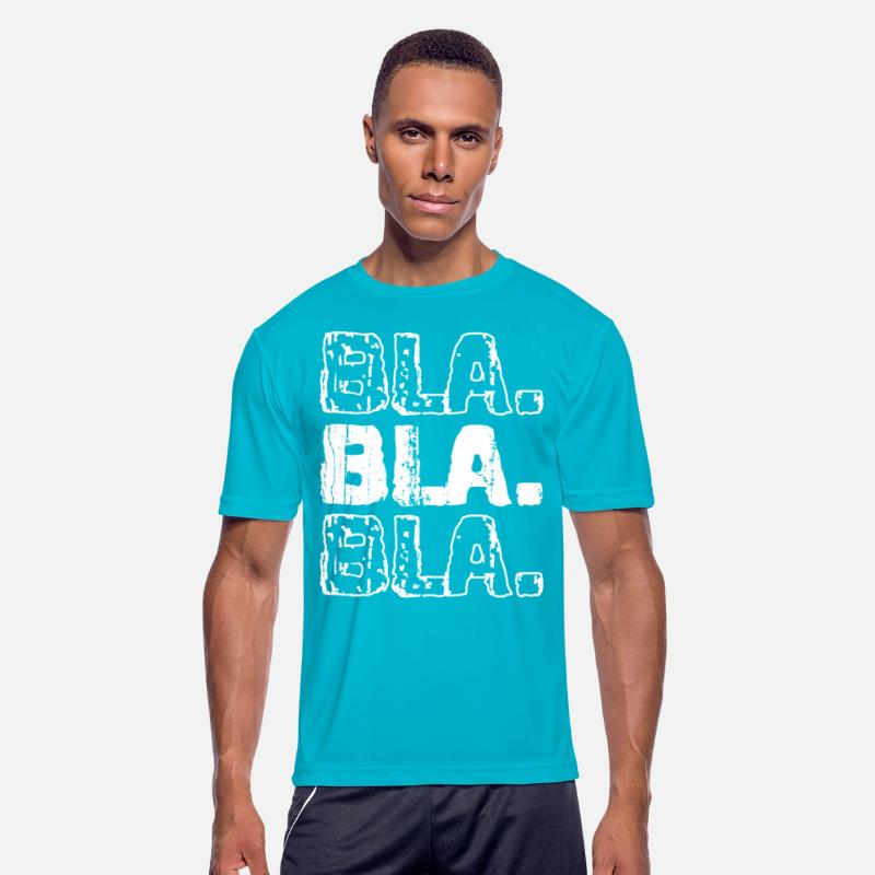 Bla, bla, bla, bla, bla on wood