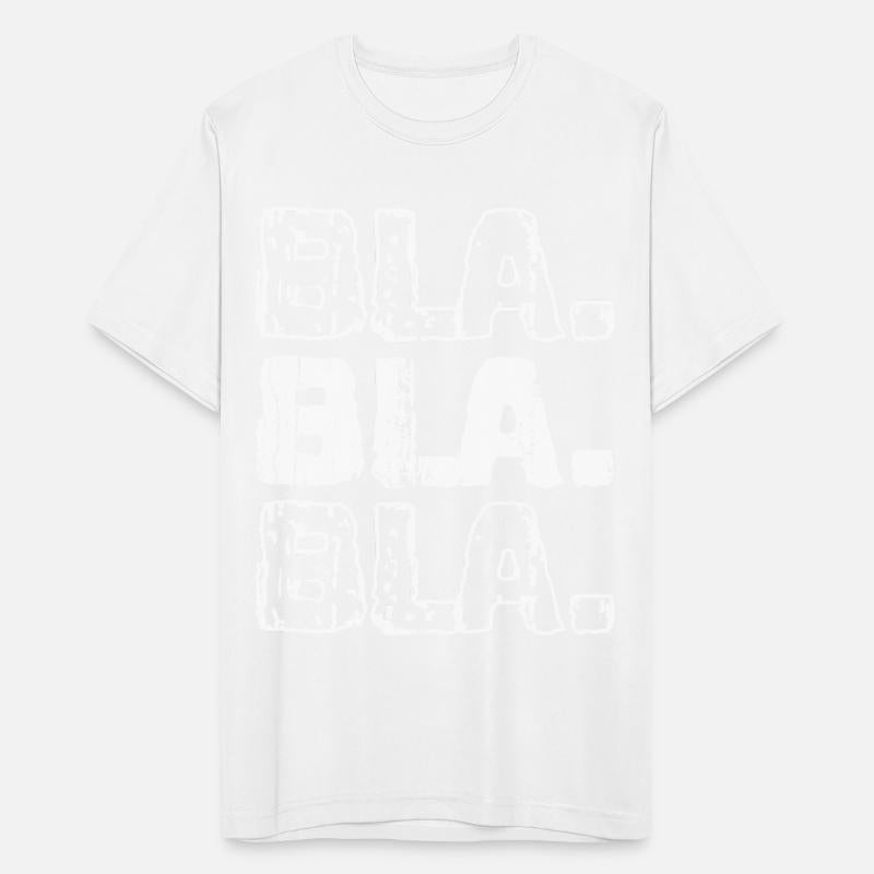 Bla, bla, bla, bla, bla on wood