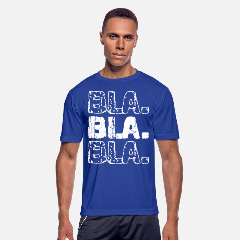 Bla, bla, bla, bla, bla on wood