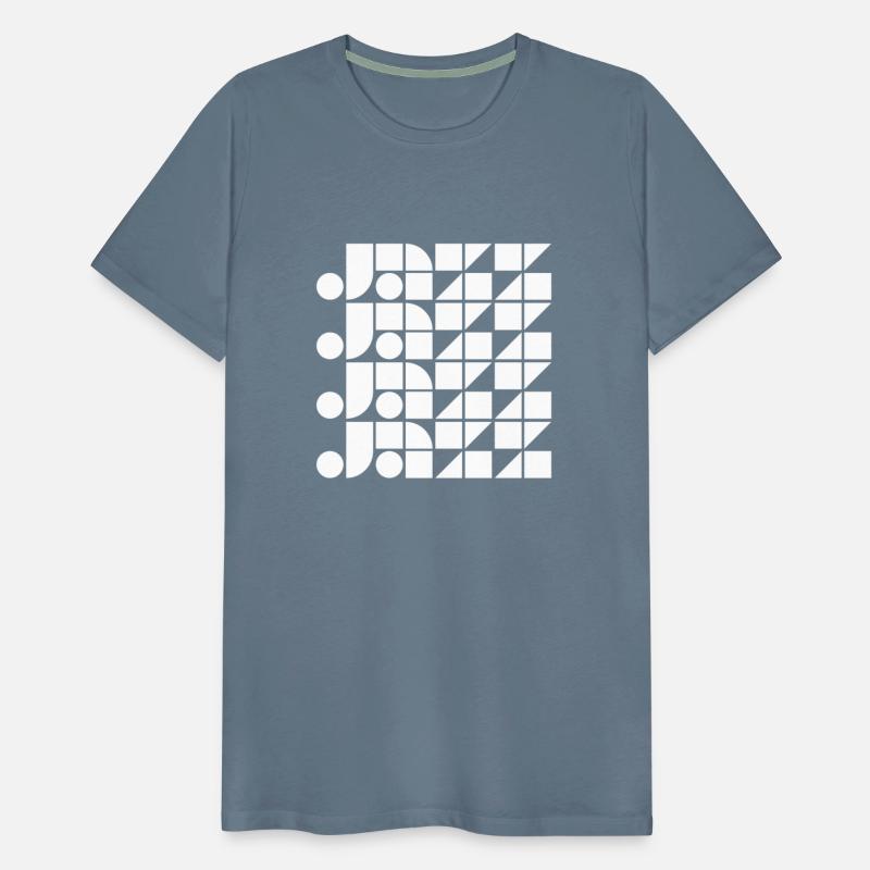 black and white jazz typography design