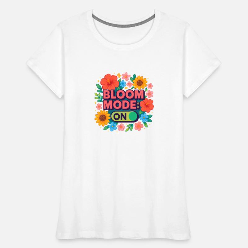 Bloom Mode ON Floral Graphic Tee