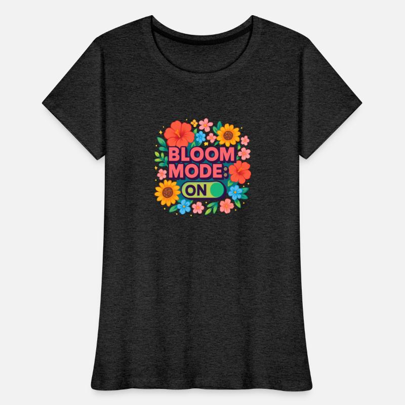Bloom Mode ON Floral Graphic Tee
