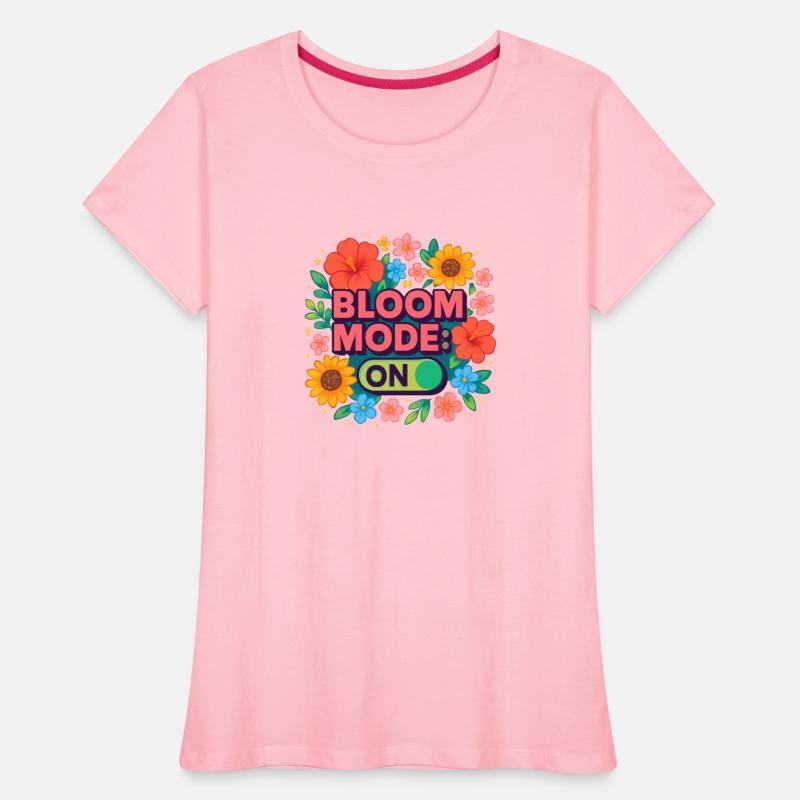 Bloom Mode ON Floral Graphic Tee