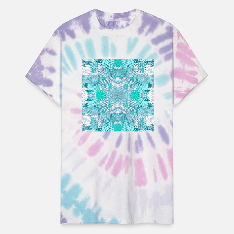 Blue Turquoise Arabesque