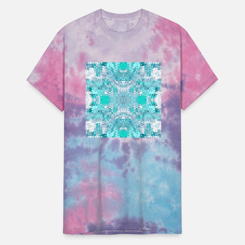 Blue Turquoise Arabesque