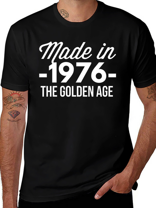Made in 1976 T-Shirt - Golden Age Vintage Tee