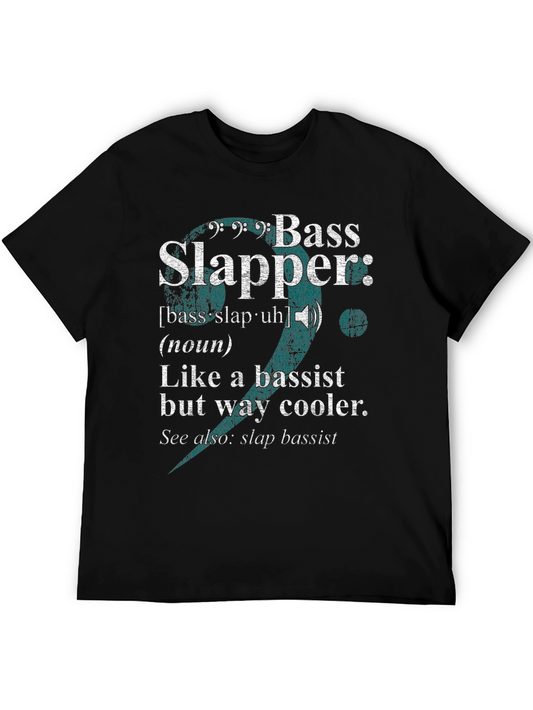 Bass Slapper T-Shirt - Musician Humor Tee