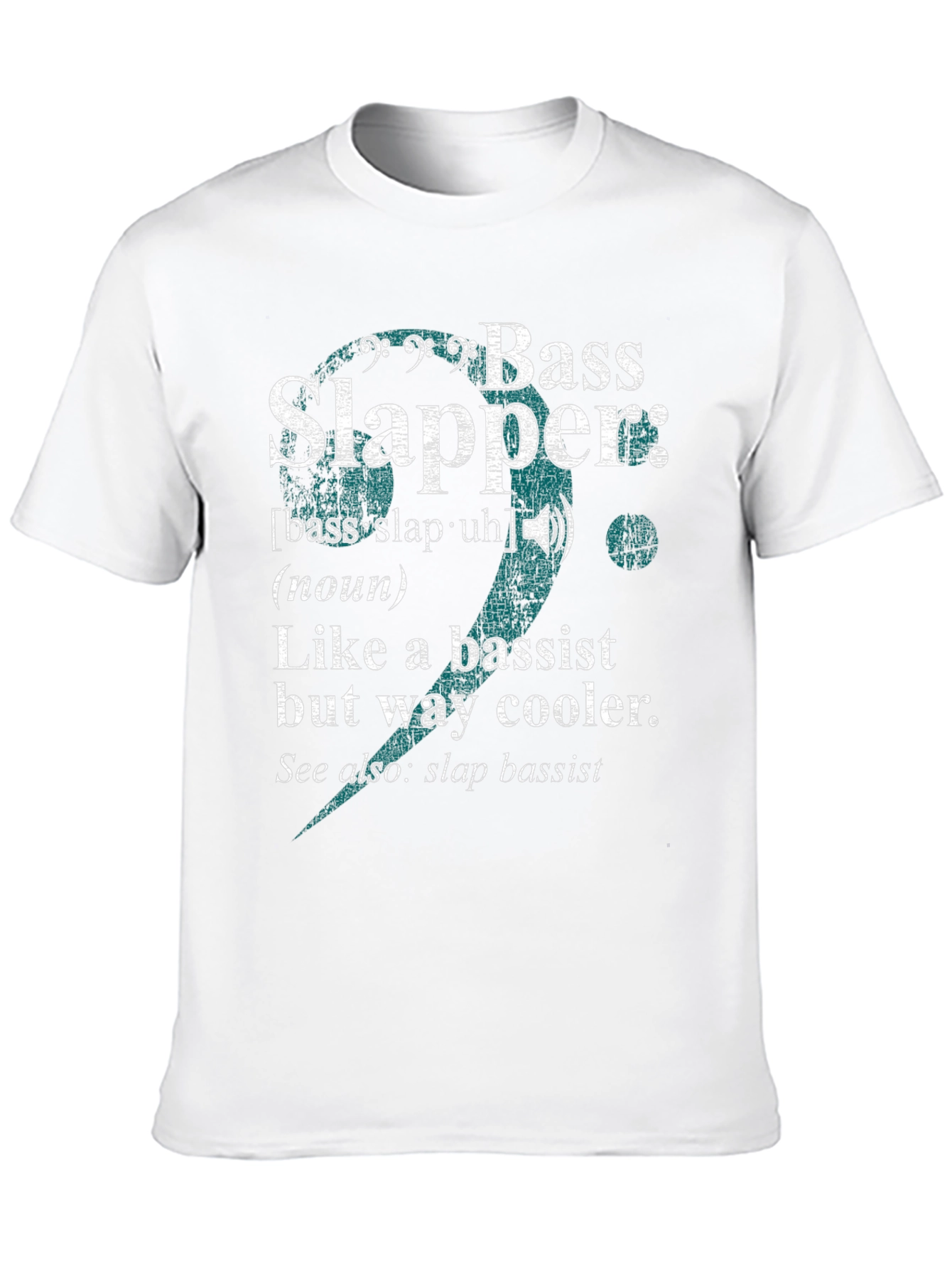 Bass Slapper T-Shirt - Musician Humor Tee