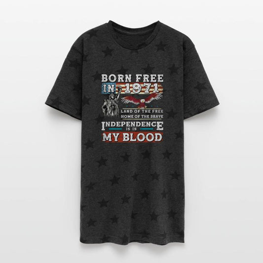 Born Free in 1971 - 54 Years of American Pride