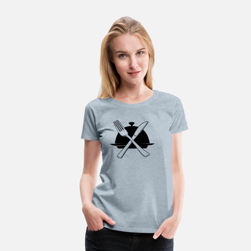 Bowl with knife and fork