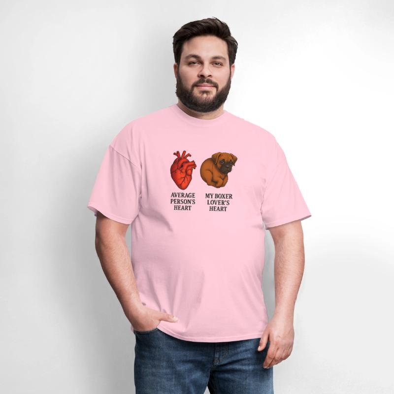 Boxer Lover's Heart Fawn