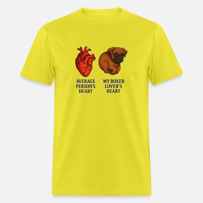 Boxer Lover's Heart Fawn