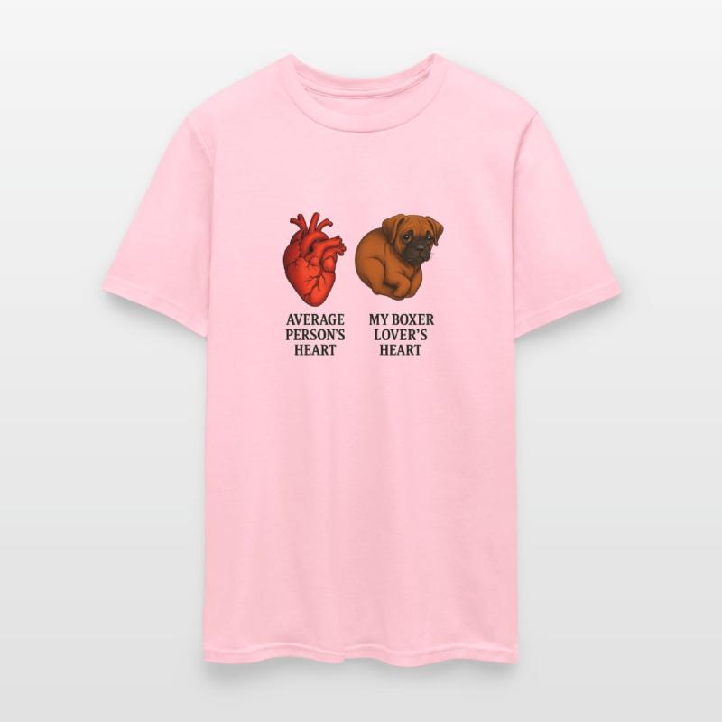 Boxer Lover's Heart Fawn