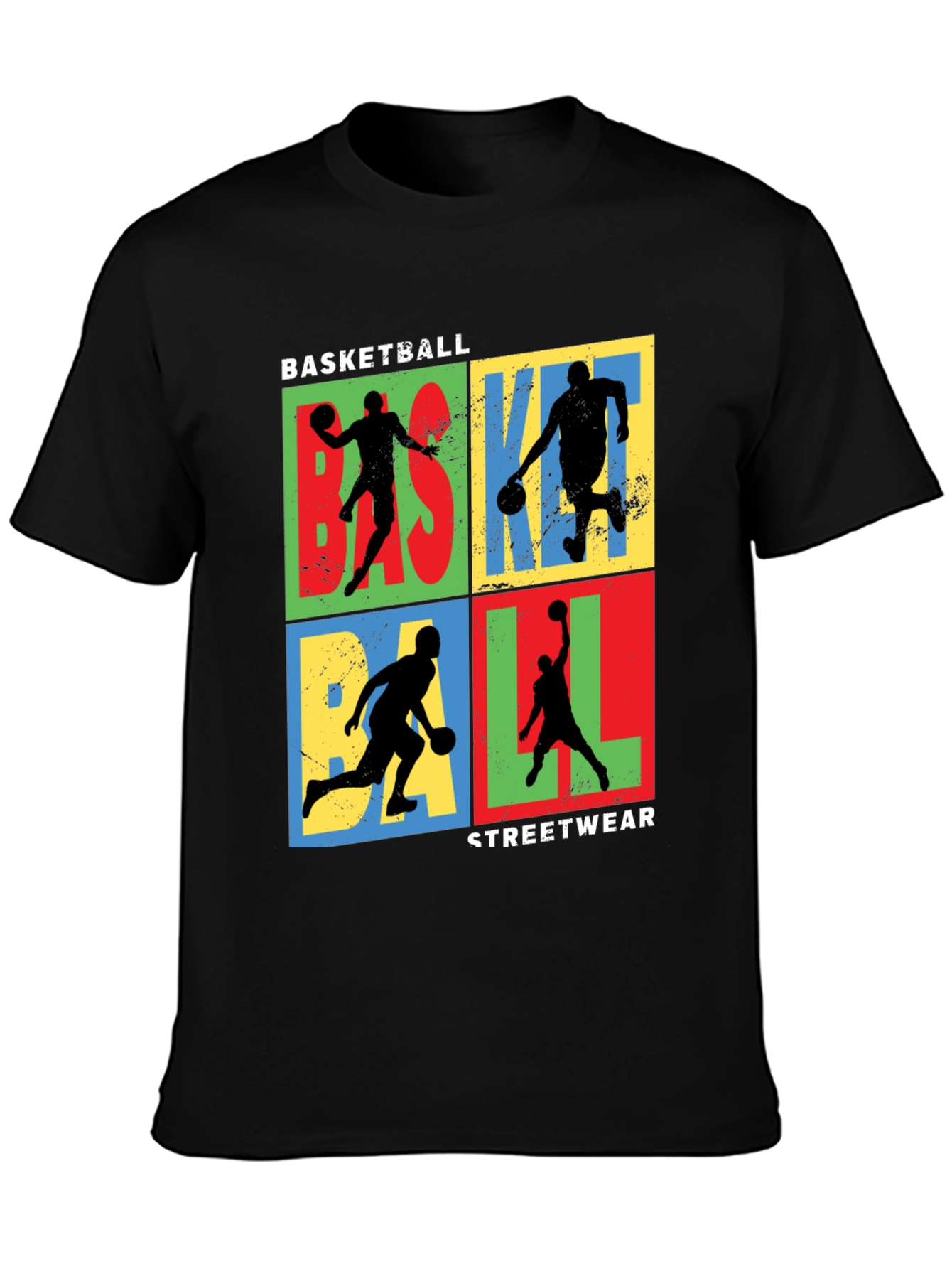 Basketball Streetwear Graphic Tee