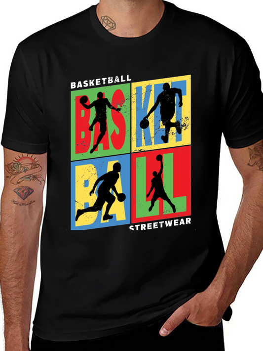Basketball Streetwear Graphic Tee