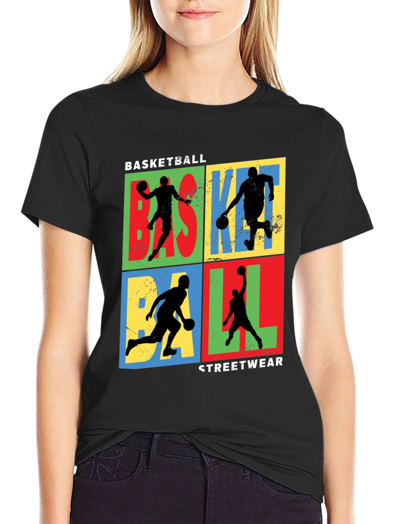 Basketball Streetwear Graphic Tee