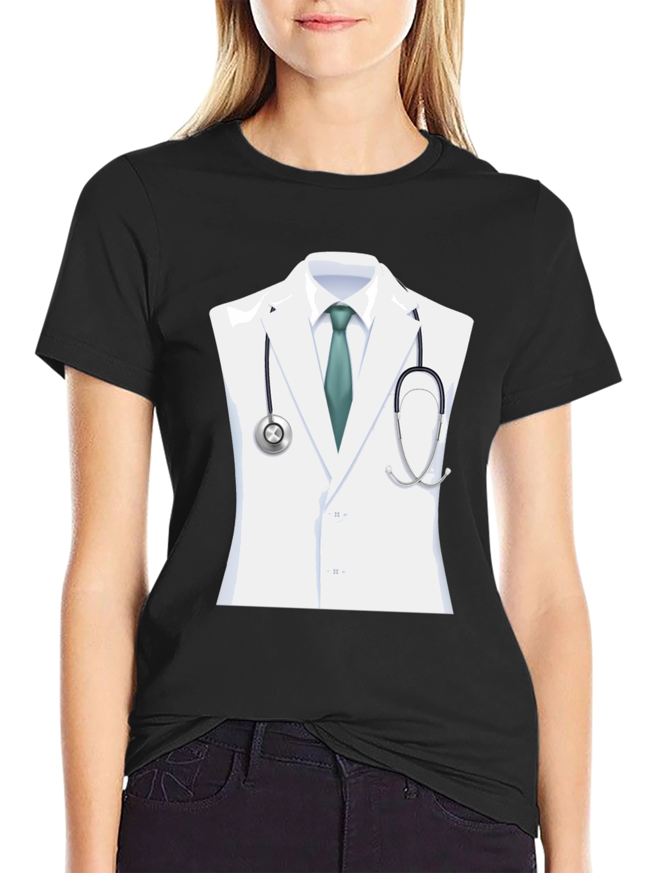 Doctor Costume T-Shirt - Medical Professional Design