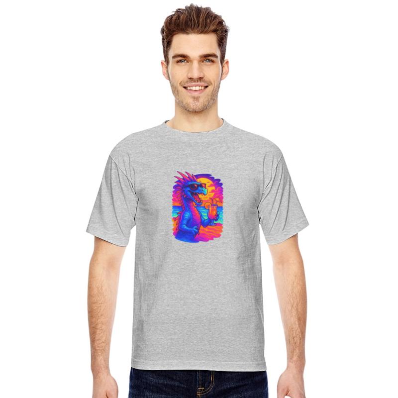 Bright Dragon on the Beach