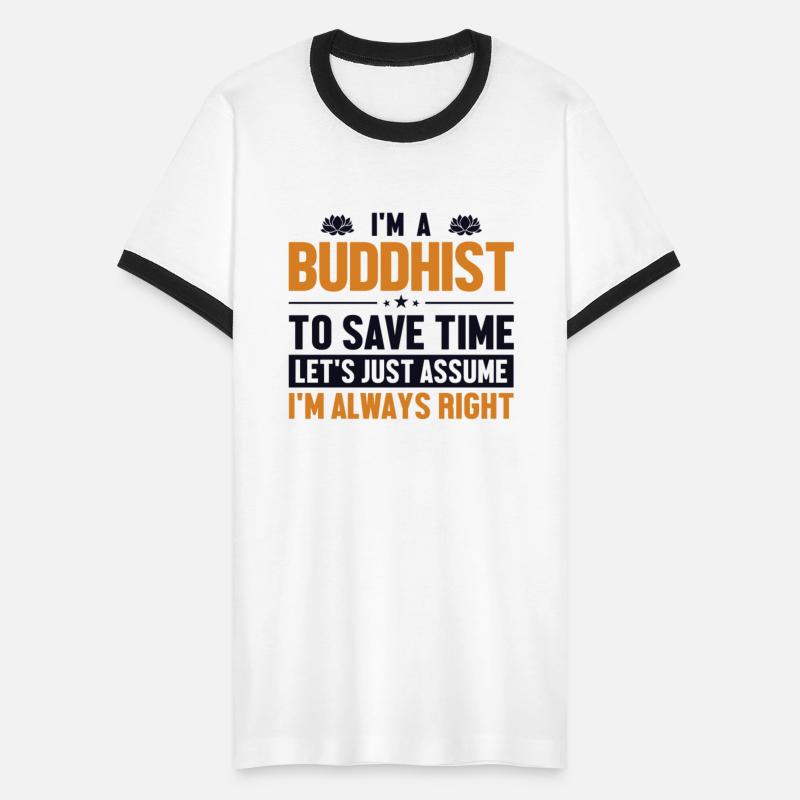 Buddhist Let's Assume I'm Right Buddhist Statue