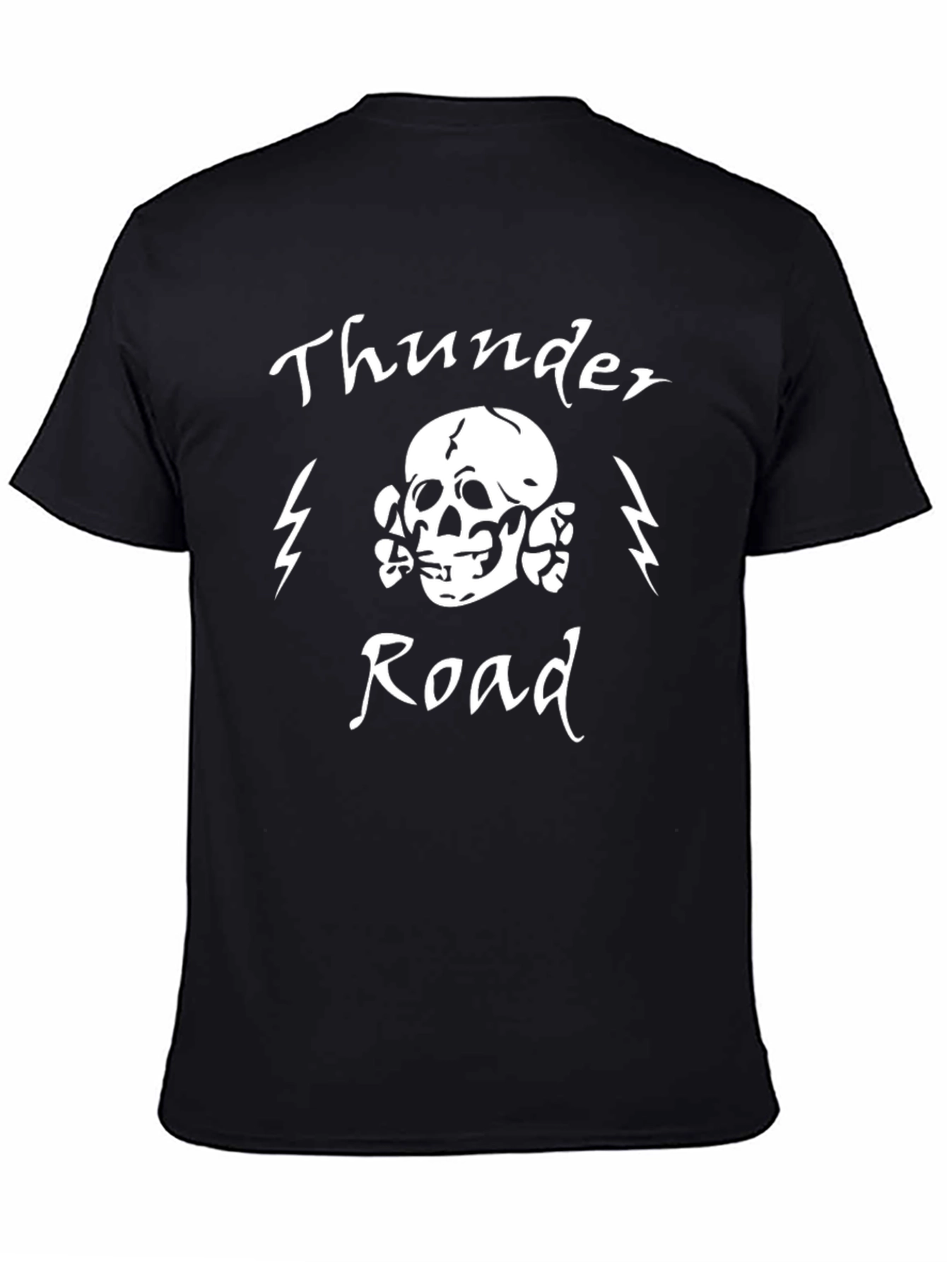 Thunder Road Graphic T-Shirt - Black