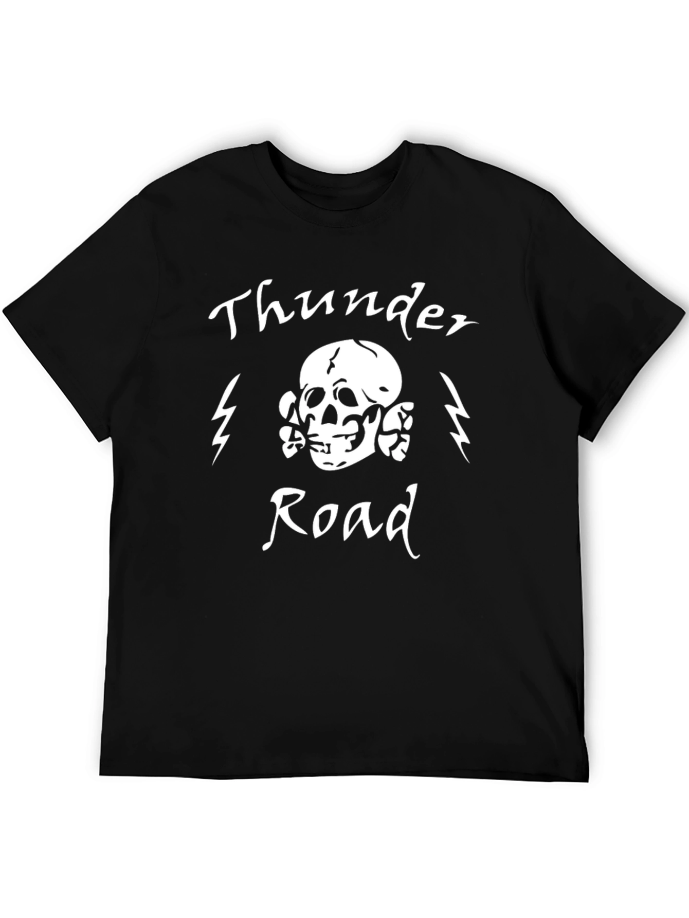 Thunder Road Graphic T-Shirt - Black