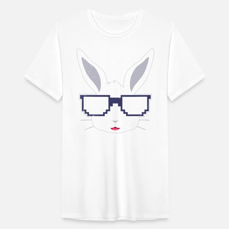 Bunny face Cool Easter Bunny with Glasses