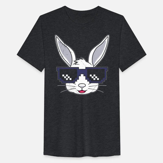 Bunny face Cool Easter Bunny with Glasses