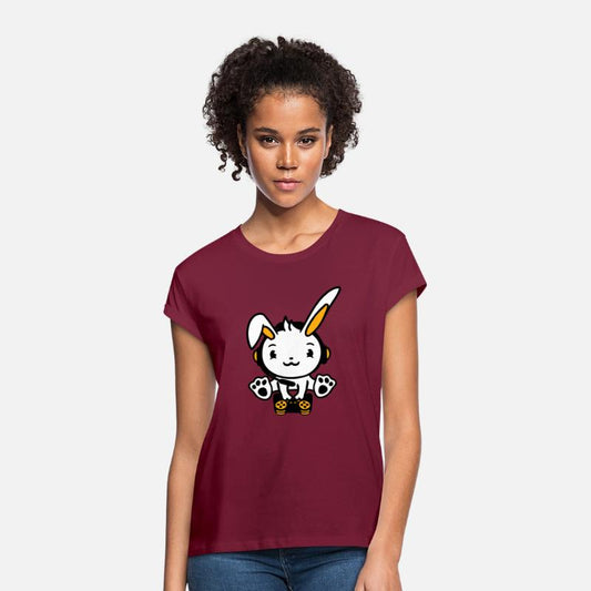 Bunny Plays Controller Console Headset Gamer Nerd