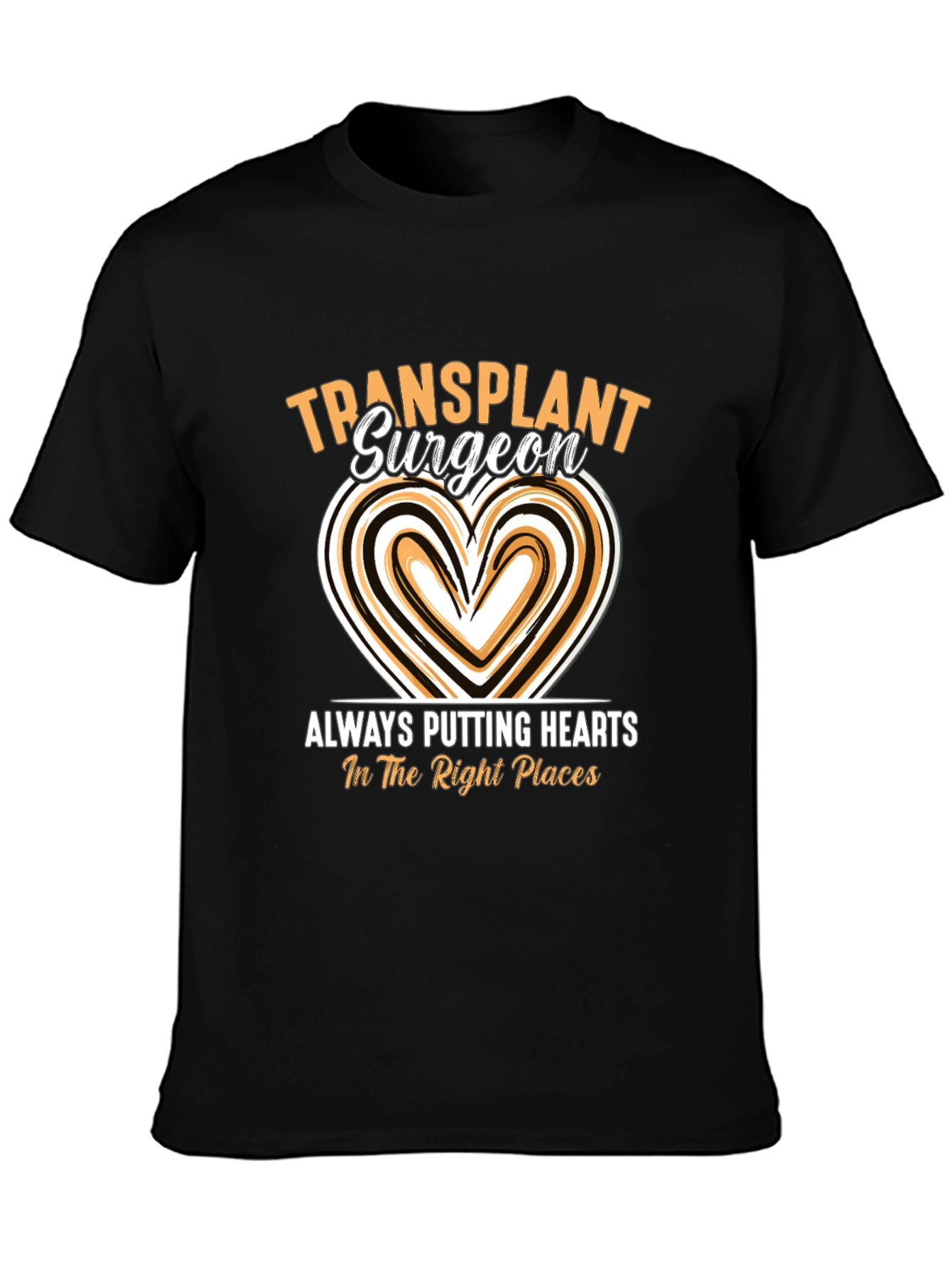 Transplant Surgeon Heart T-Shirt - Medical Professional Tee
