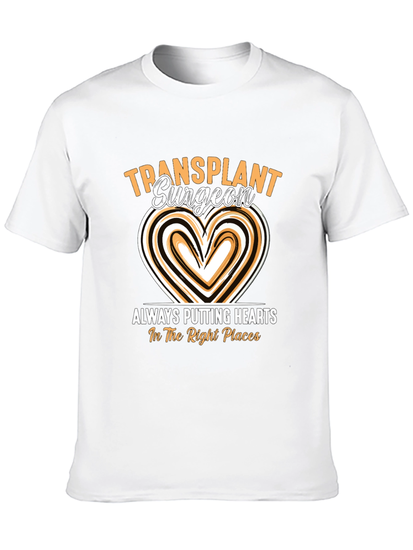 Transplant Surgeon Heart T-Shirt - Medical Professional Tee