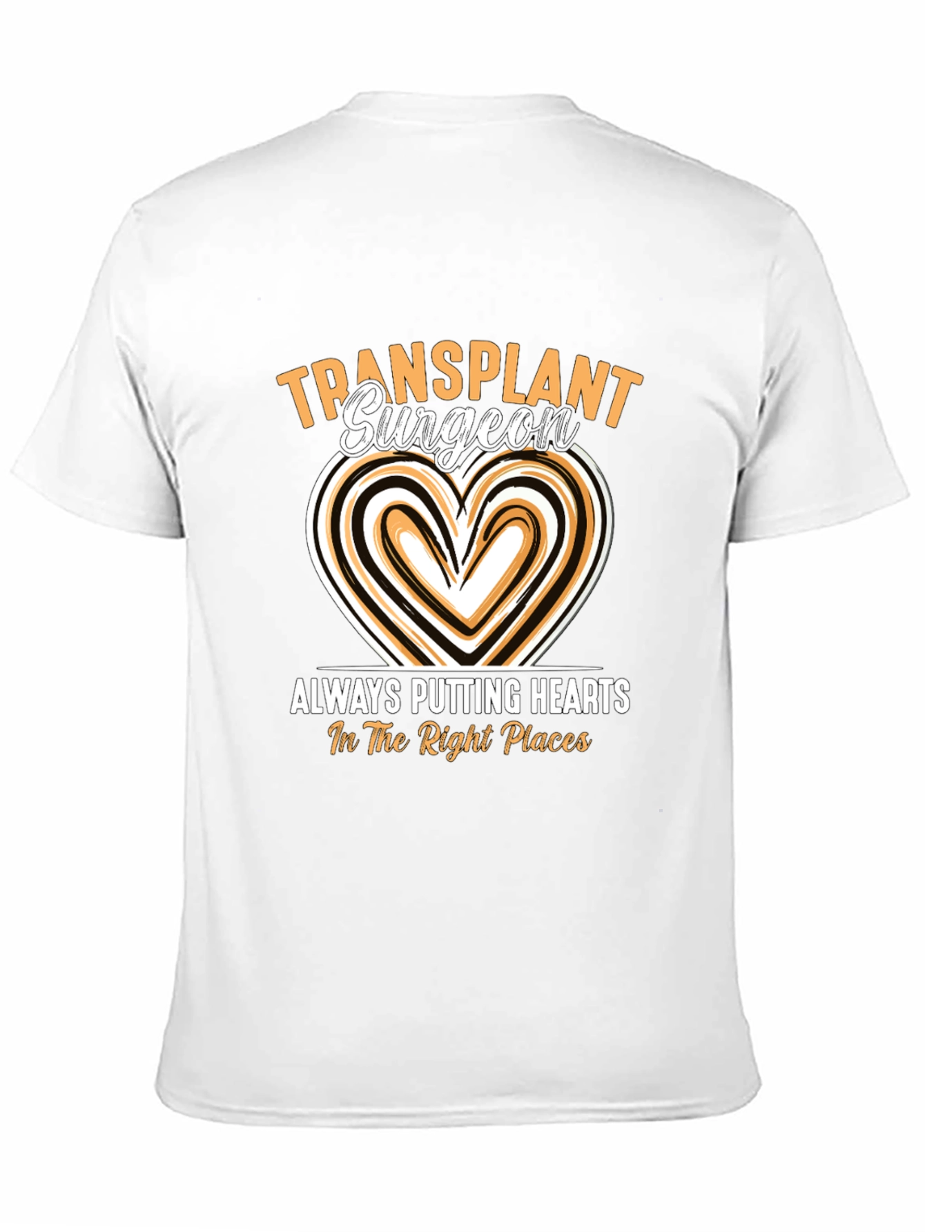 Transplant Surgeon Heart T-Shirt - Medical Professional Tee