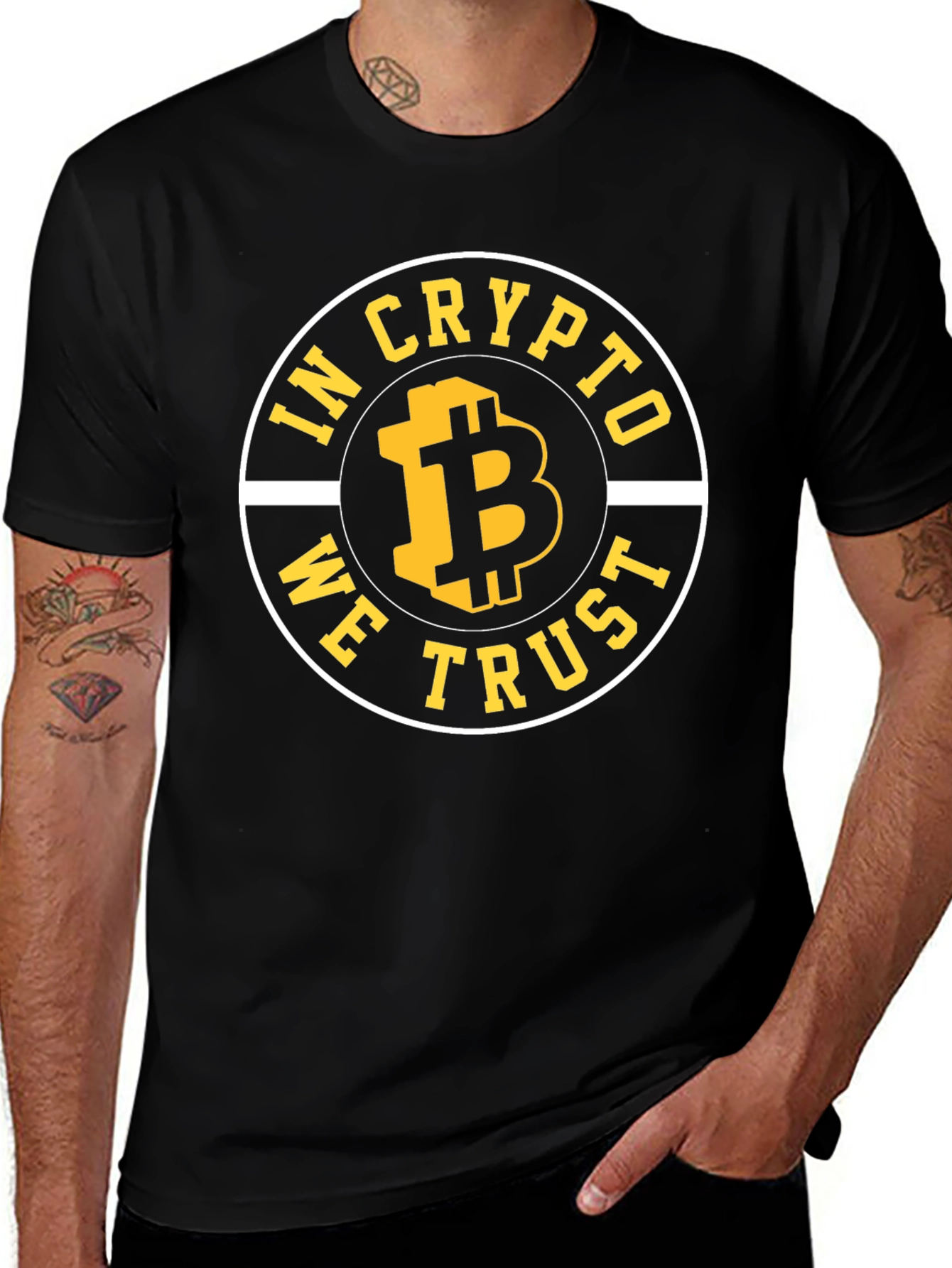 In Crypto We Trust Bitcoin T-Shirt