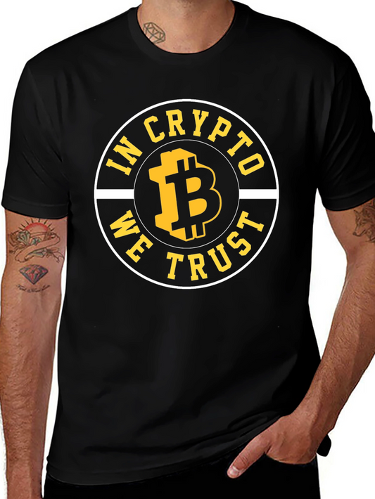 In Crypto We Trust Bitcoin T-Shirt