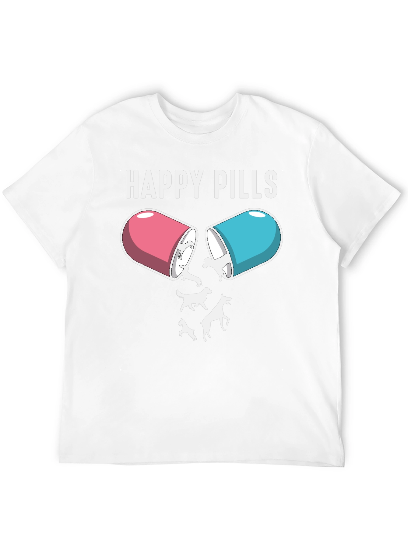 Happy Pills Dog T-Shirt
