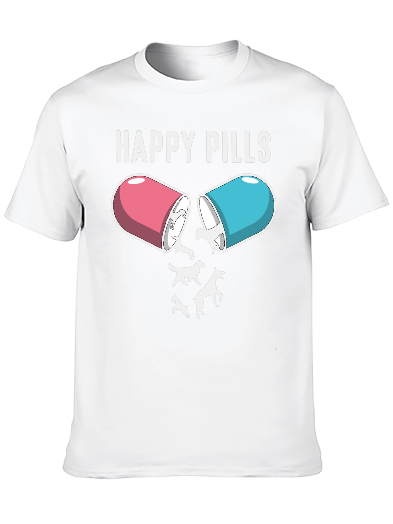 Happy Pills Dog T-Shirt