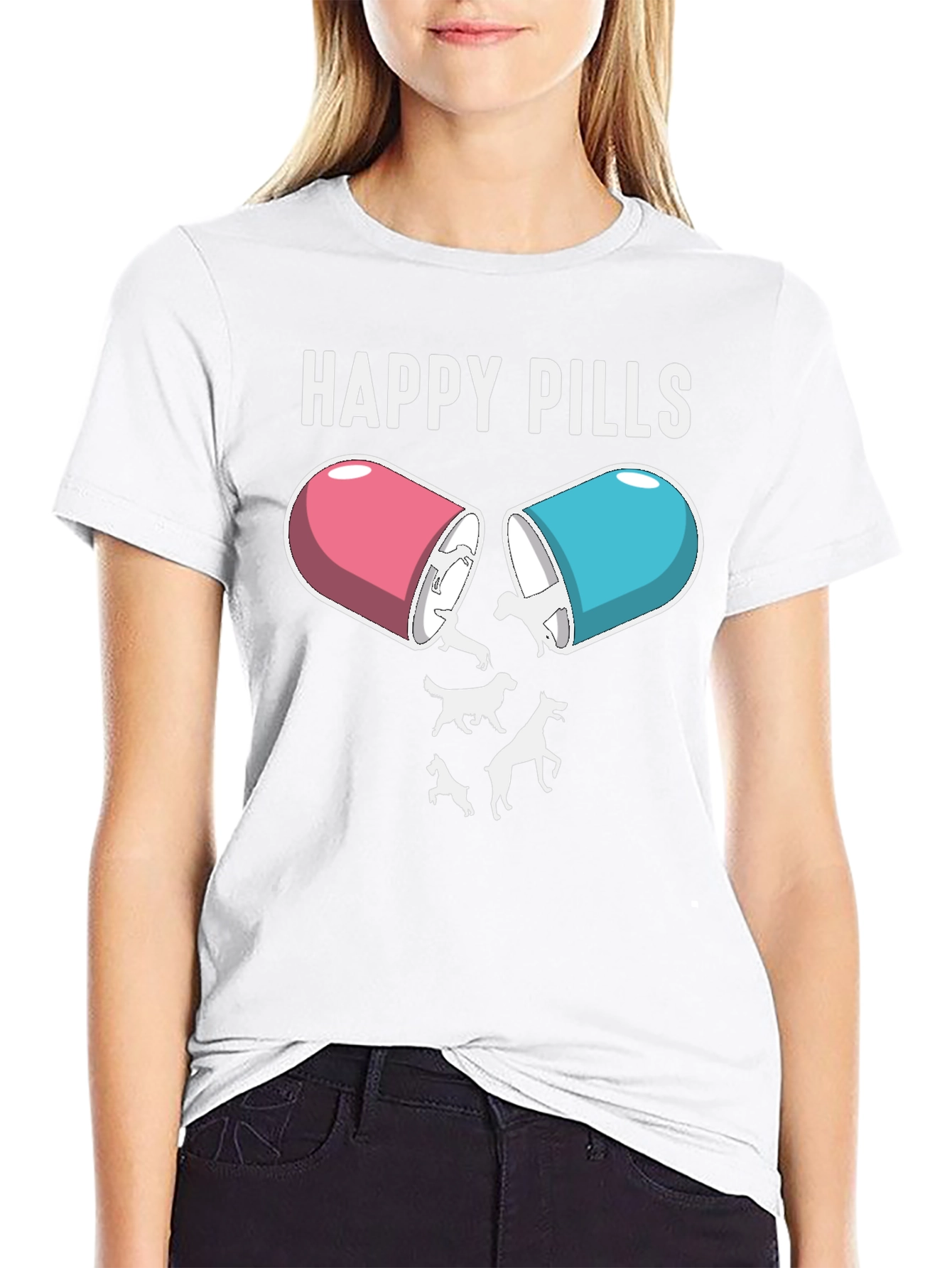 Happy Pills Dog T-Shirt