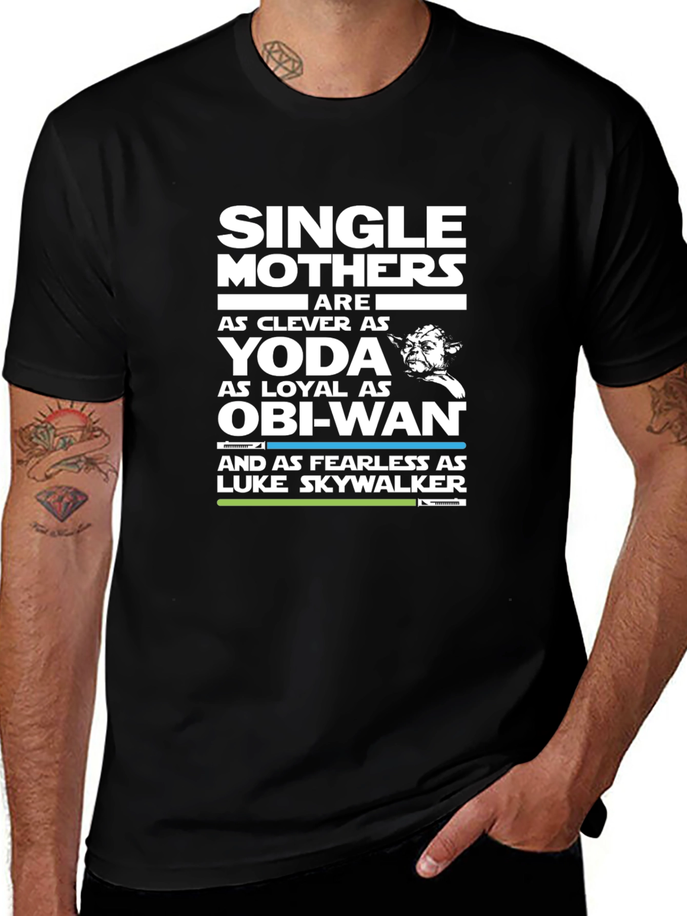 Single Mothers Star Wars T-Shirt