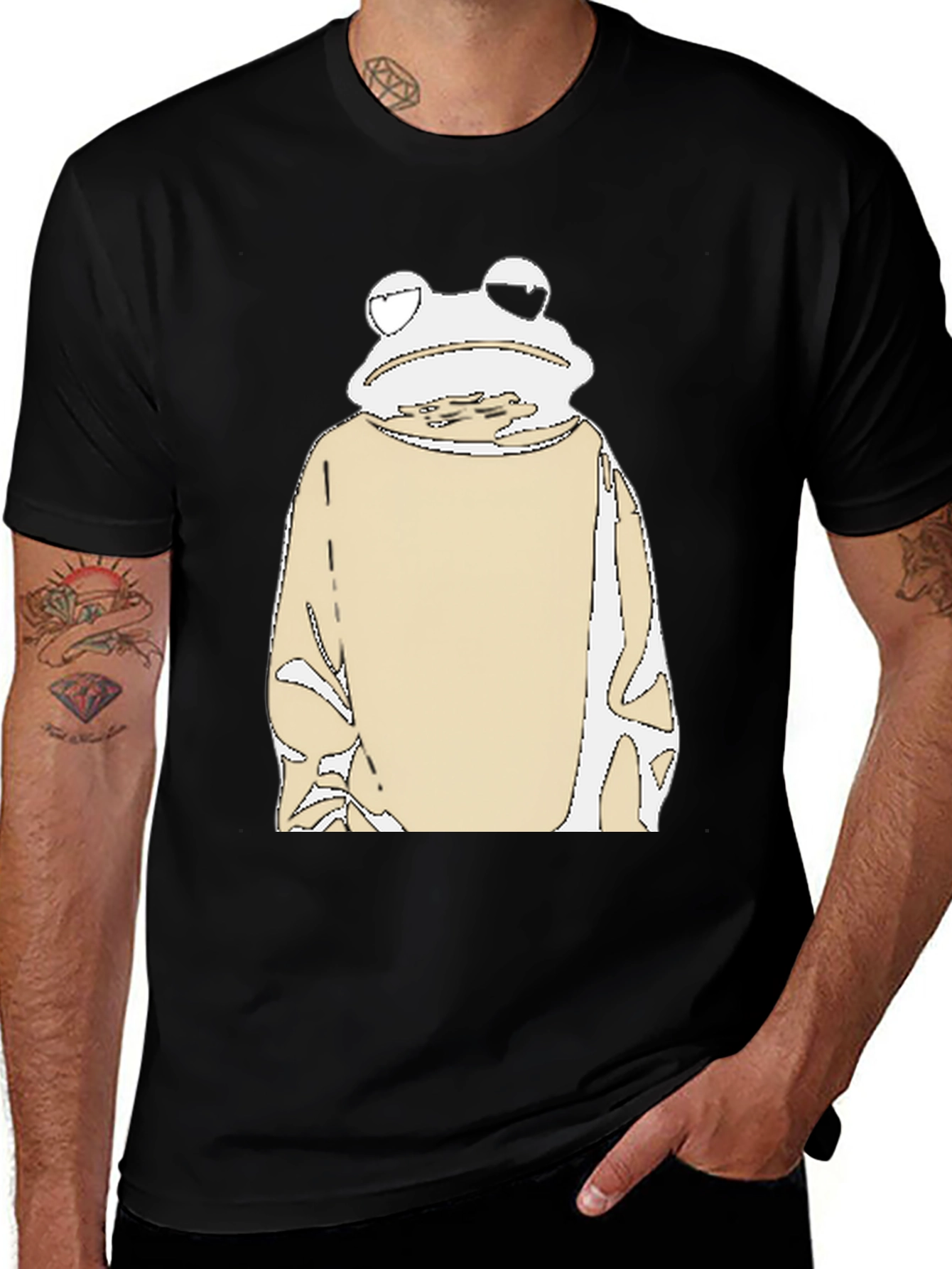 Frog Wearing Clothes T-Shirt - Unique Design