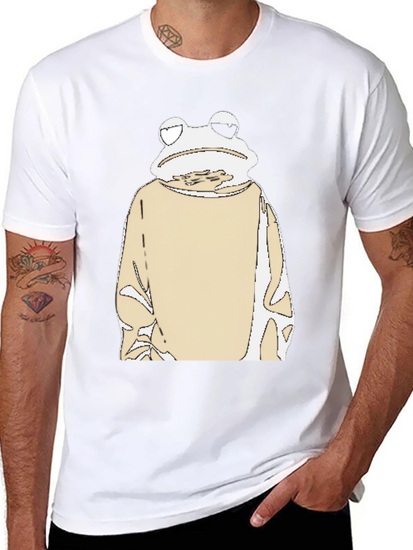 Frog Wearing Clothes T-Shirt - Unique Design