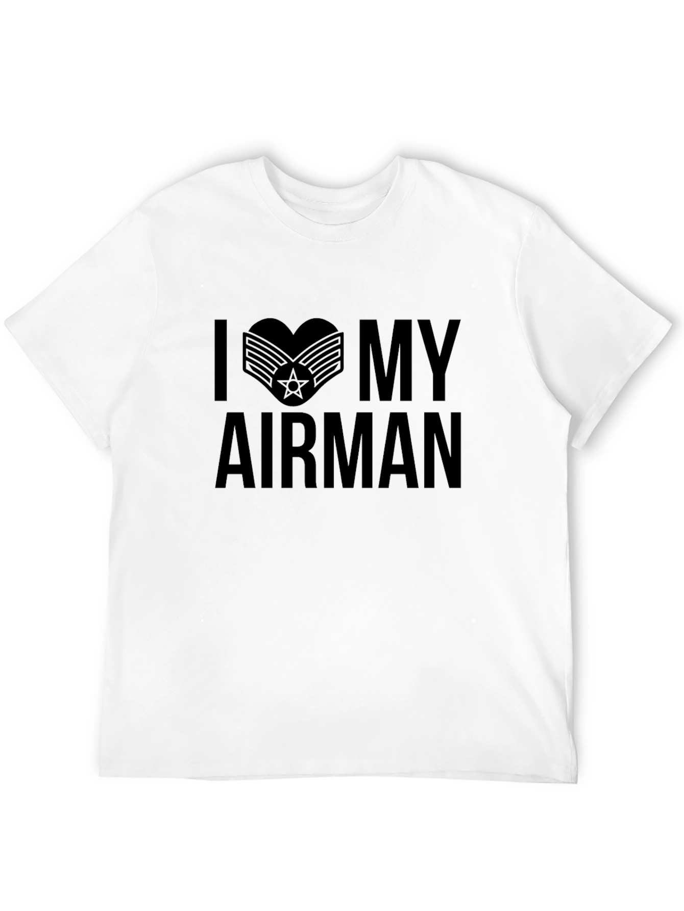 I Heart My Airman T-Shirt - Military Pride