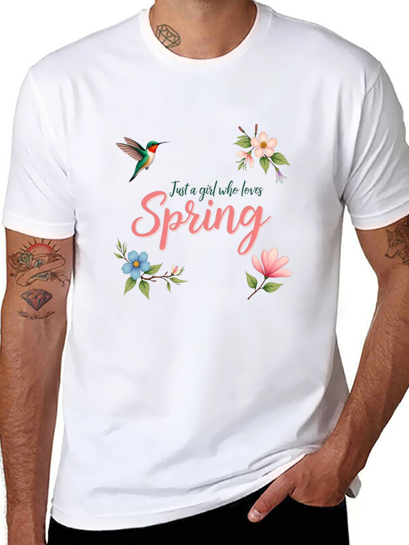 Spring Love Graphic T-Shirt