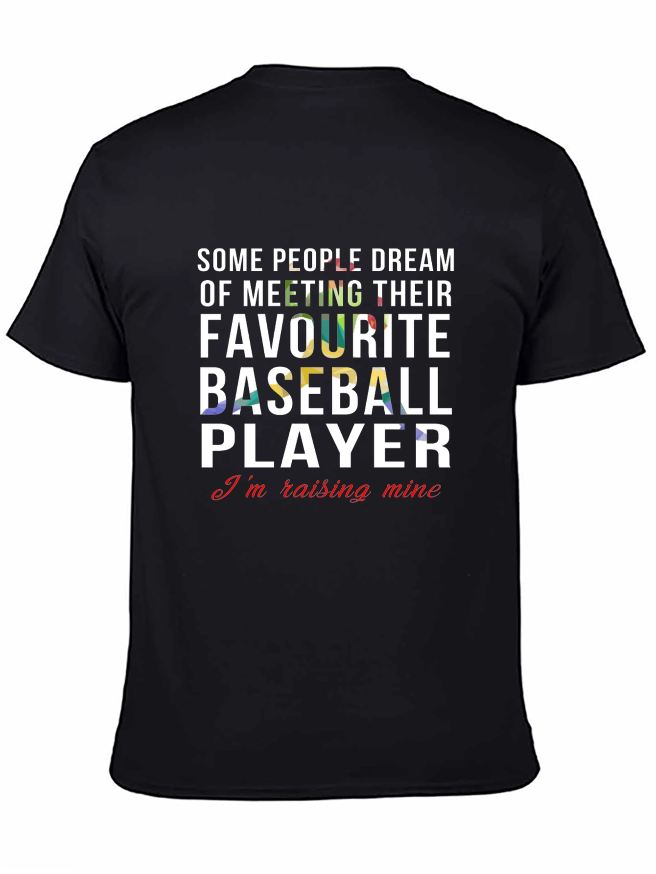 Baseball Player Raising Mine Tee