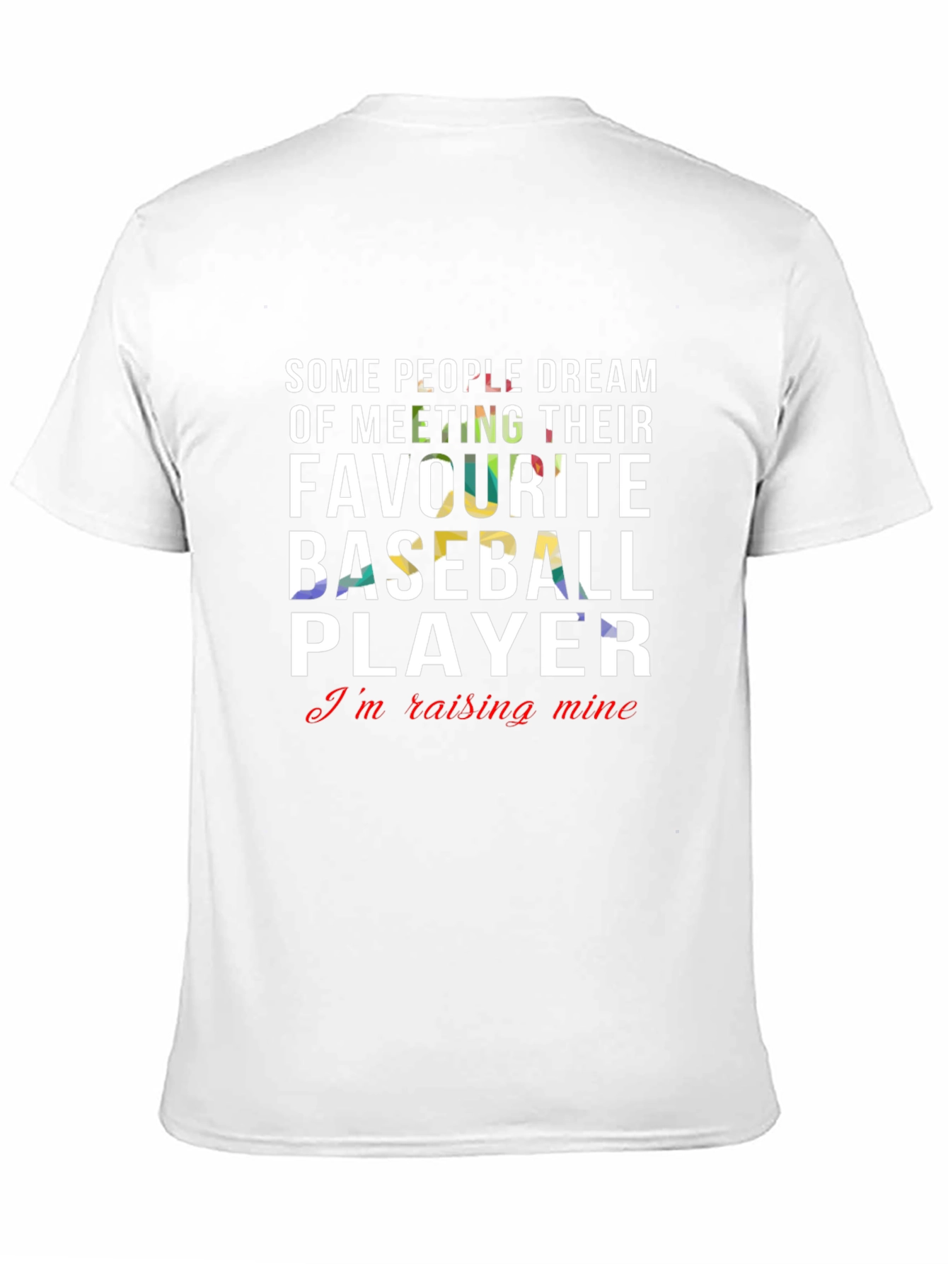 Baseball Player Raising Mine Tee