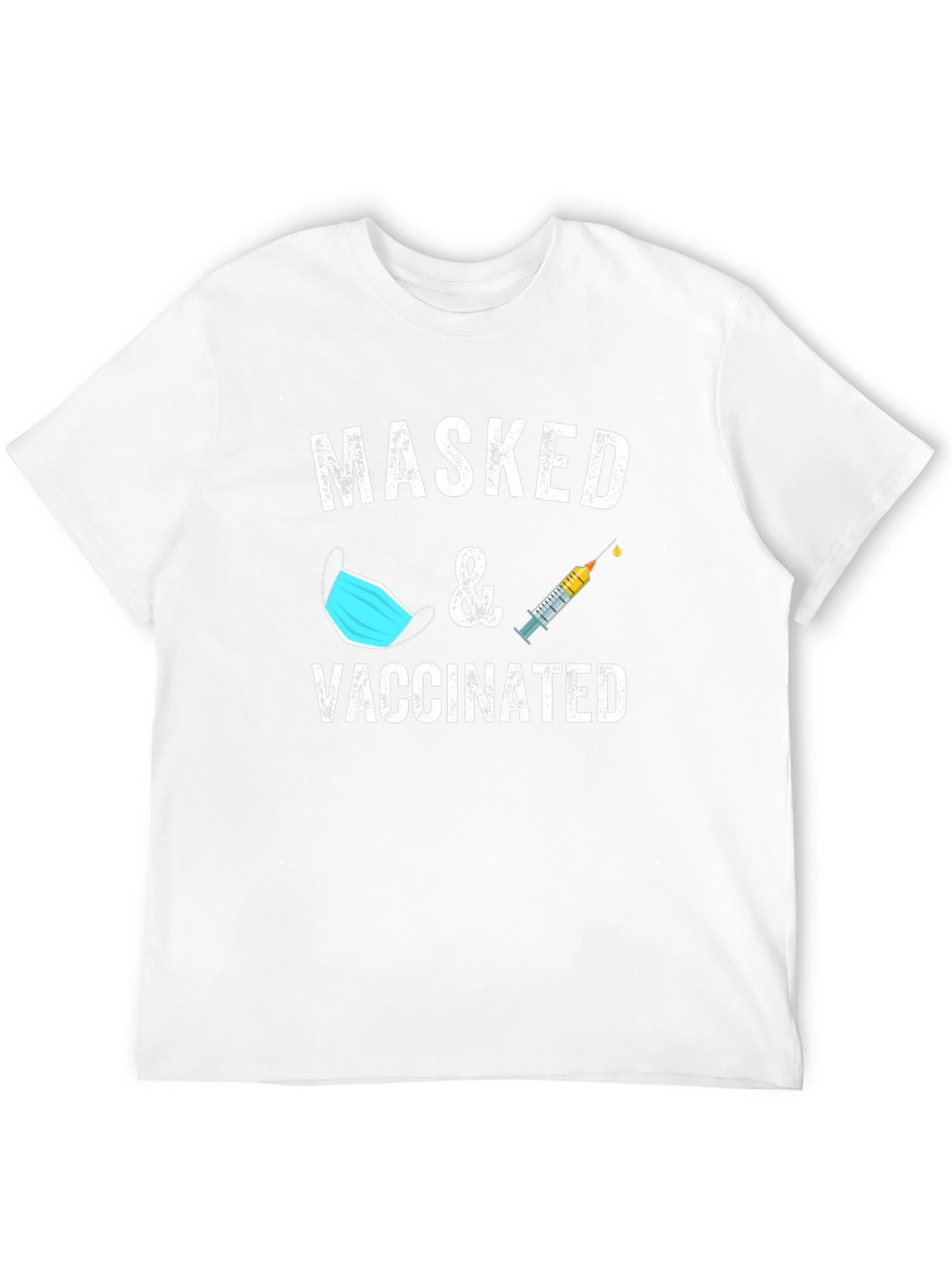 Masked & Vaccinated Graphic Tee