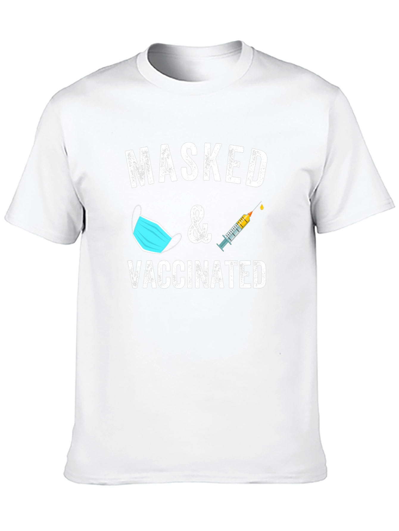 Masked & Vaccinated Graphic Tee
