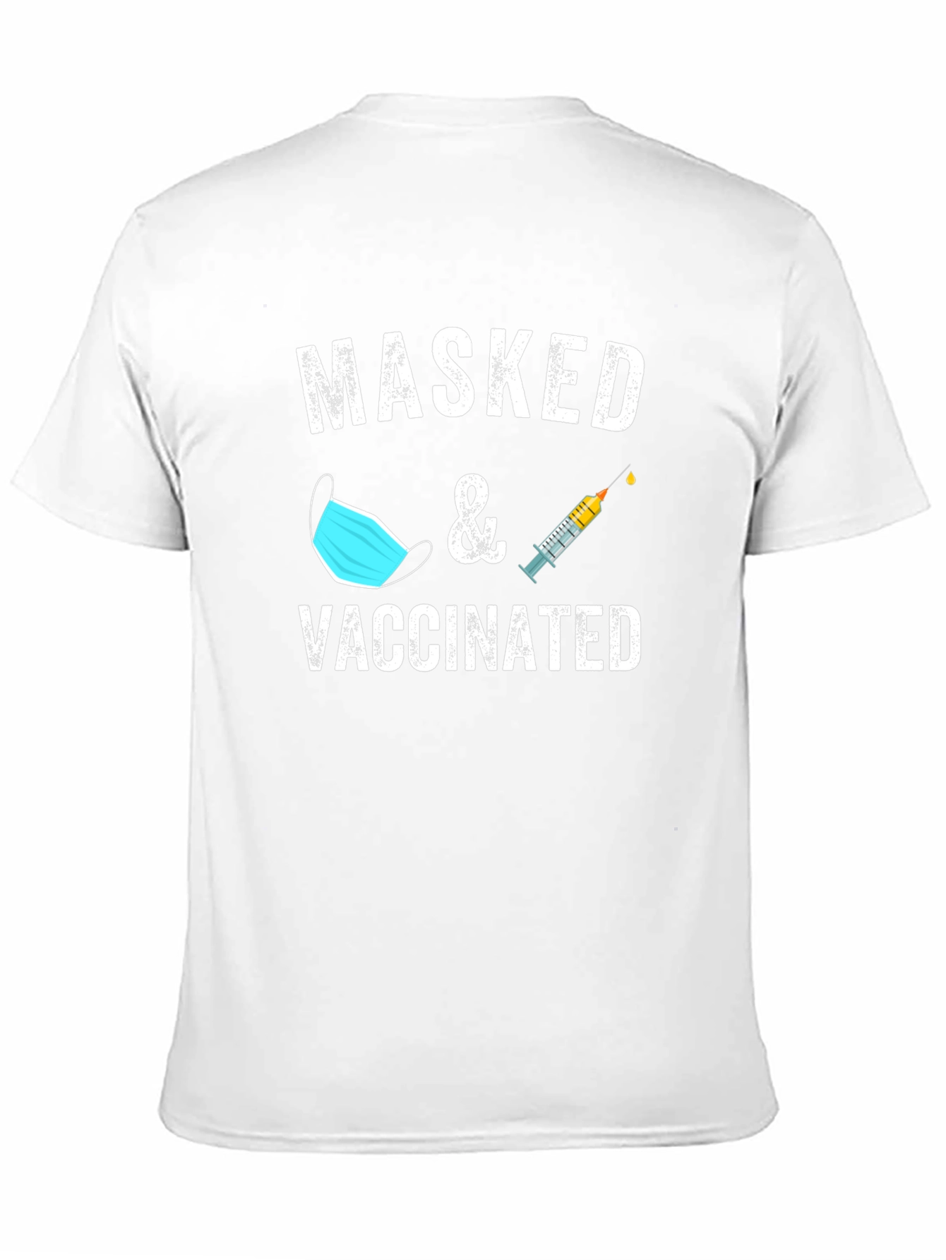 Masked & Vaccinated Graphic Tee