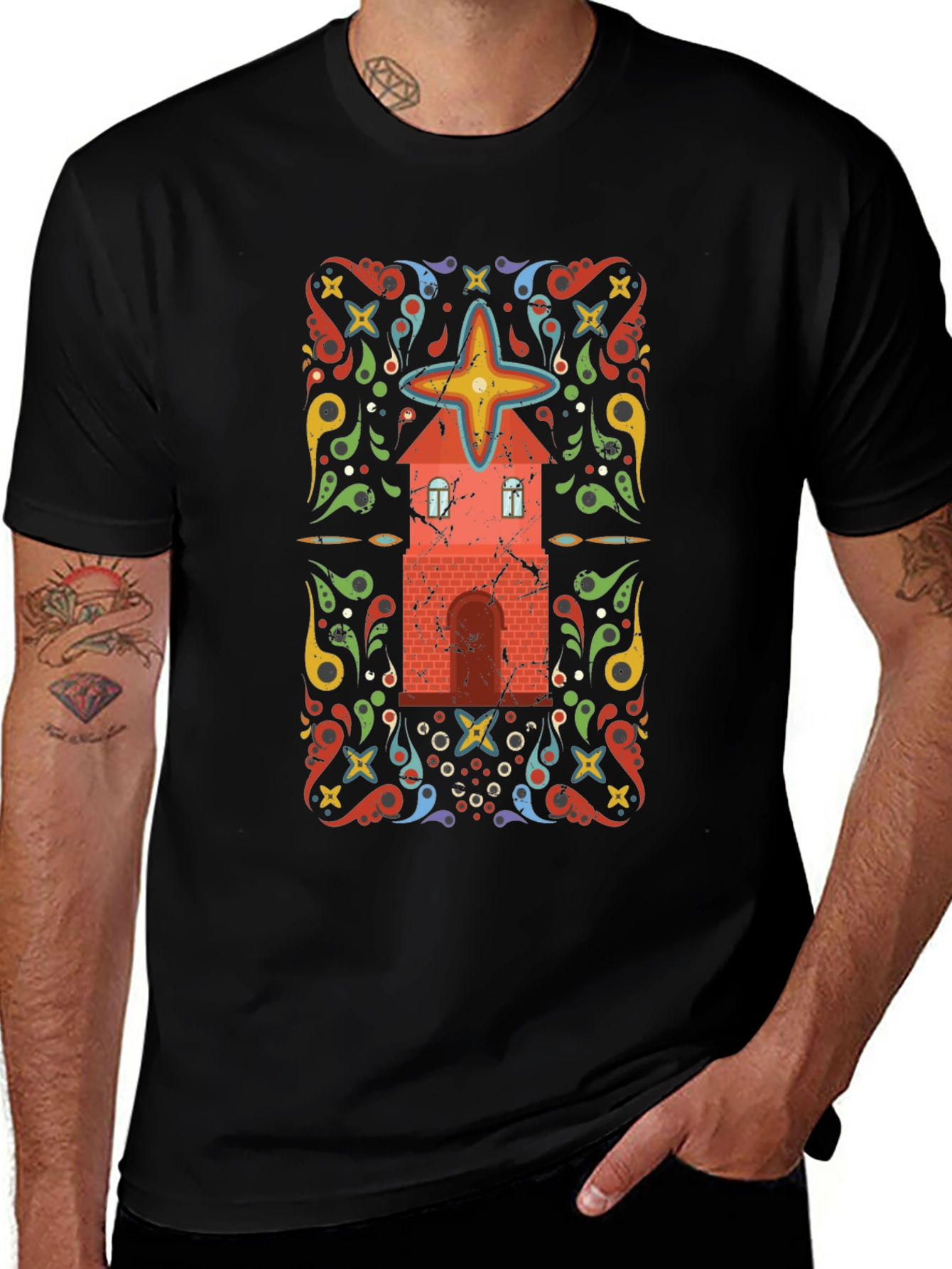 Ornamental House Graphic Tee