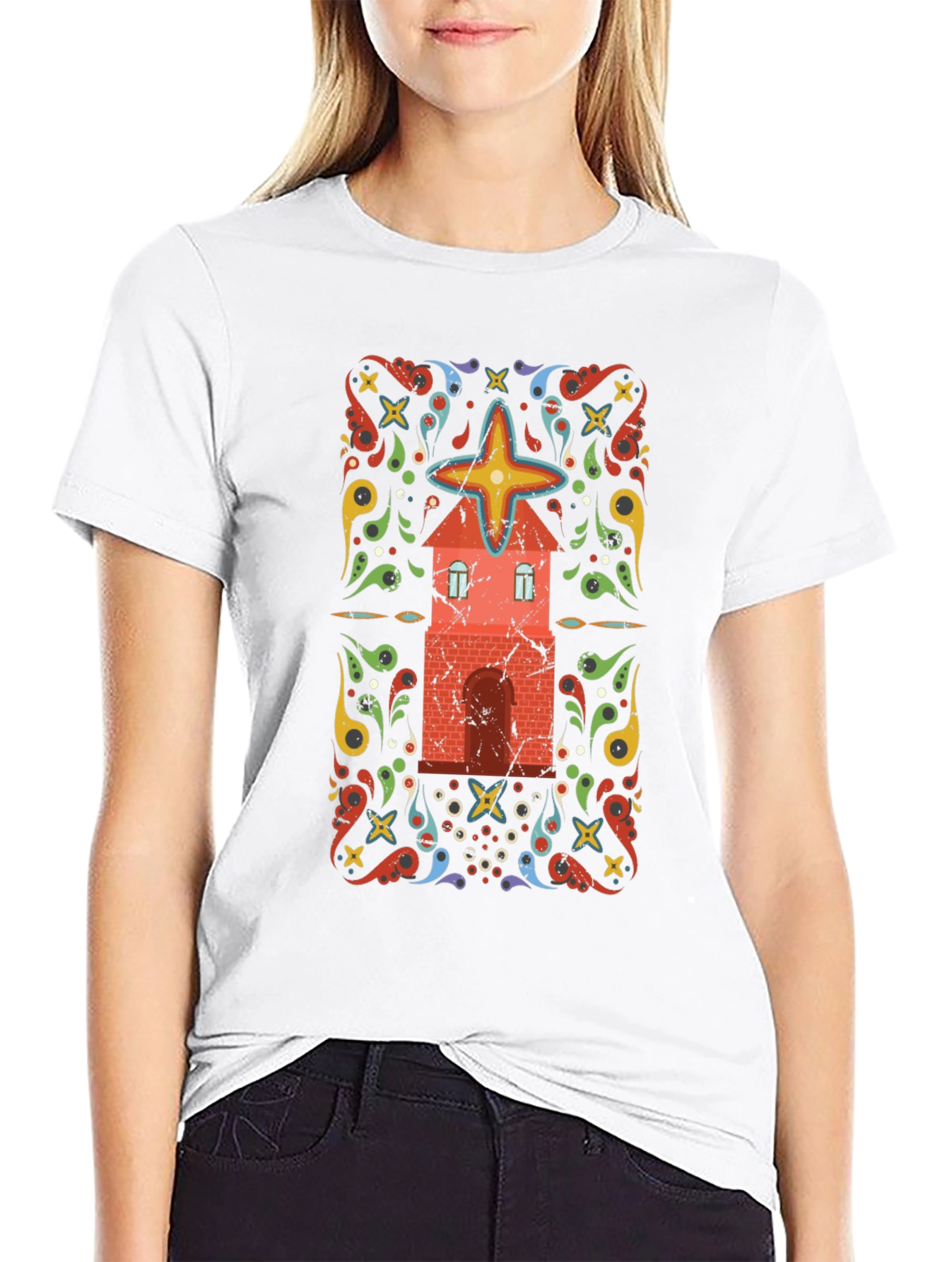 Ornamental House Graphic Tee