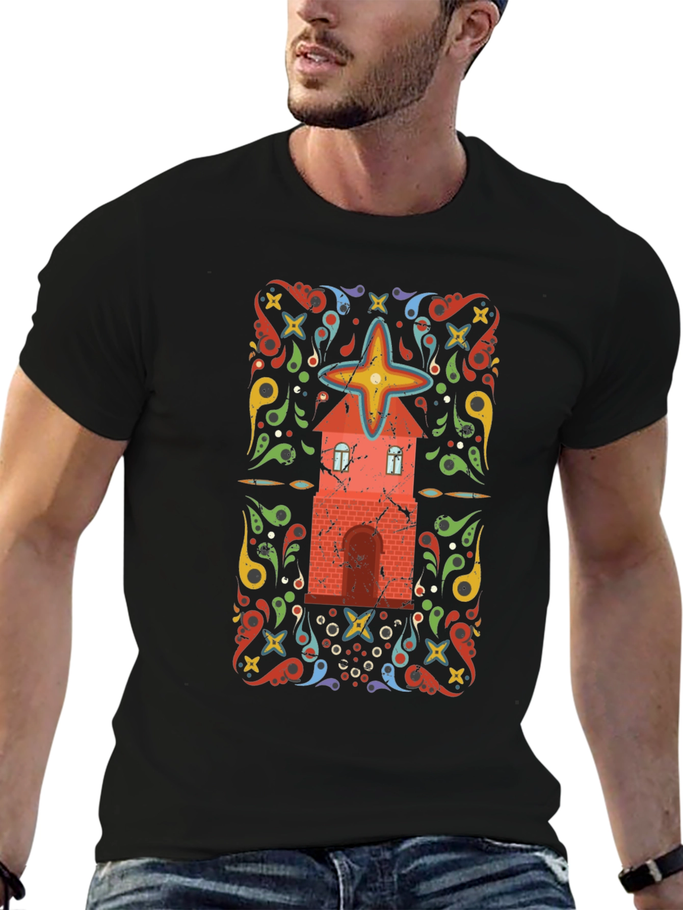 Ornamental House Graphic Tee