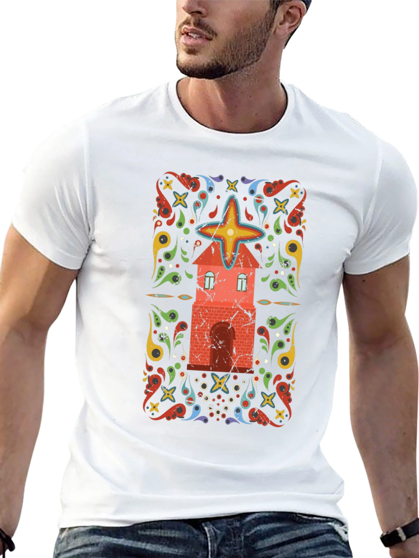 Ornamental House Graphic Tee